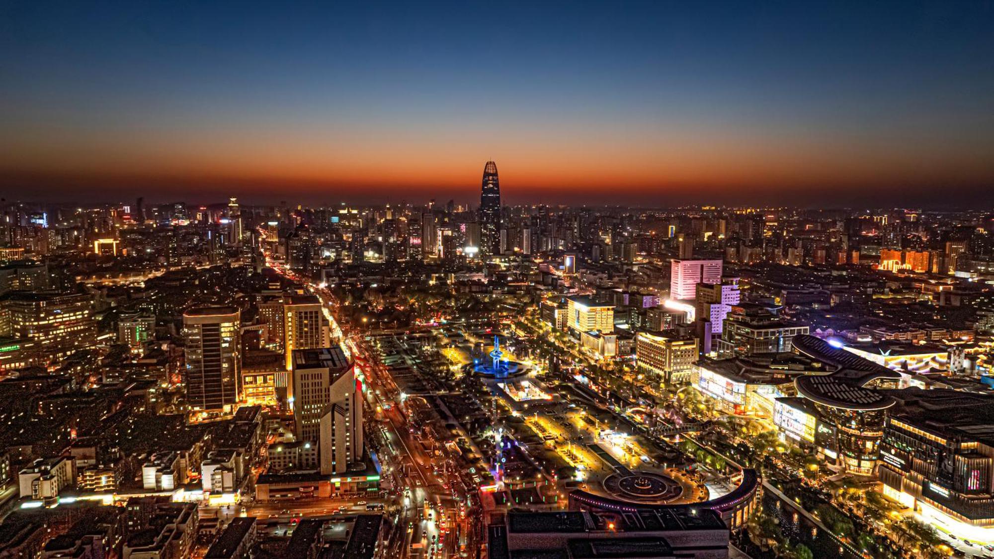 Enlux Hotel Jinan Extérieur photo