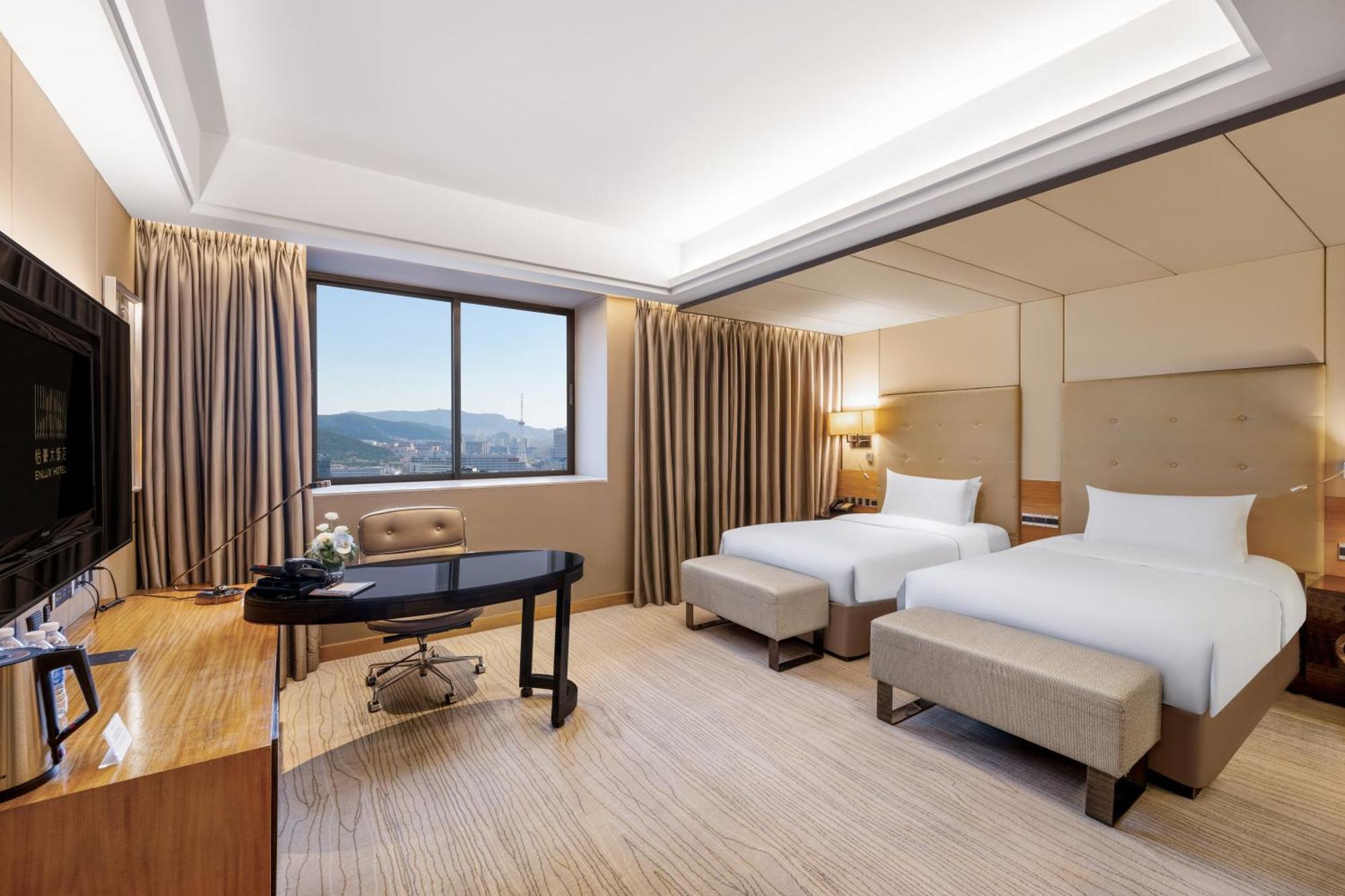 Enlux Hotel Jinan Extérieur photo