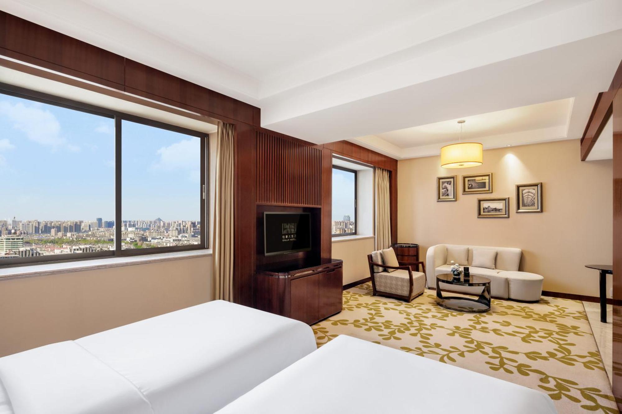 Enlux Hotel Jinan Extérieur photo