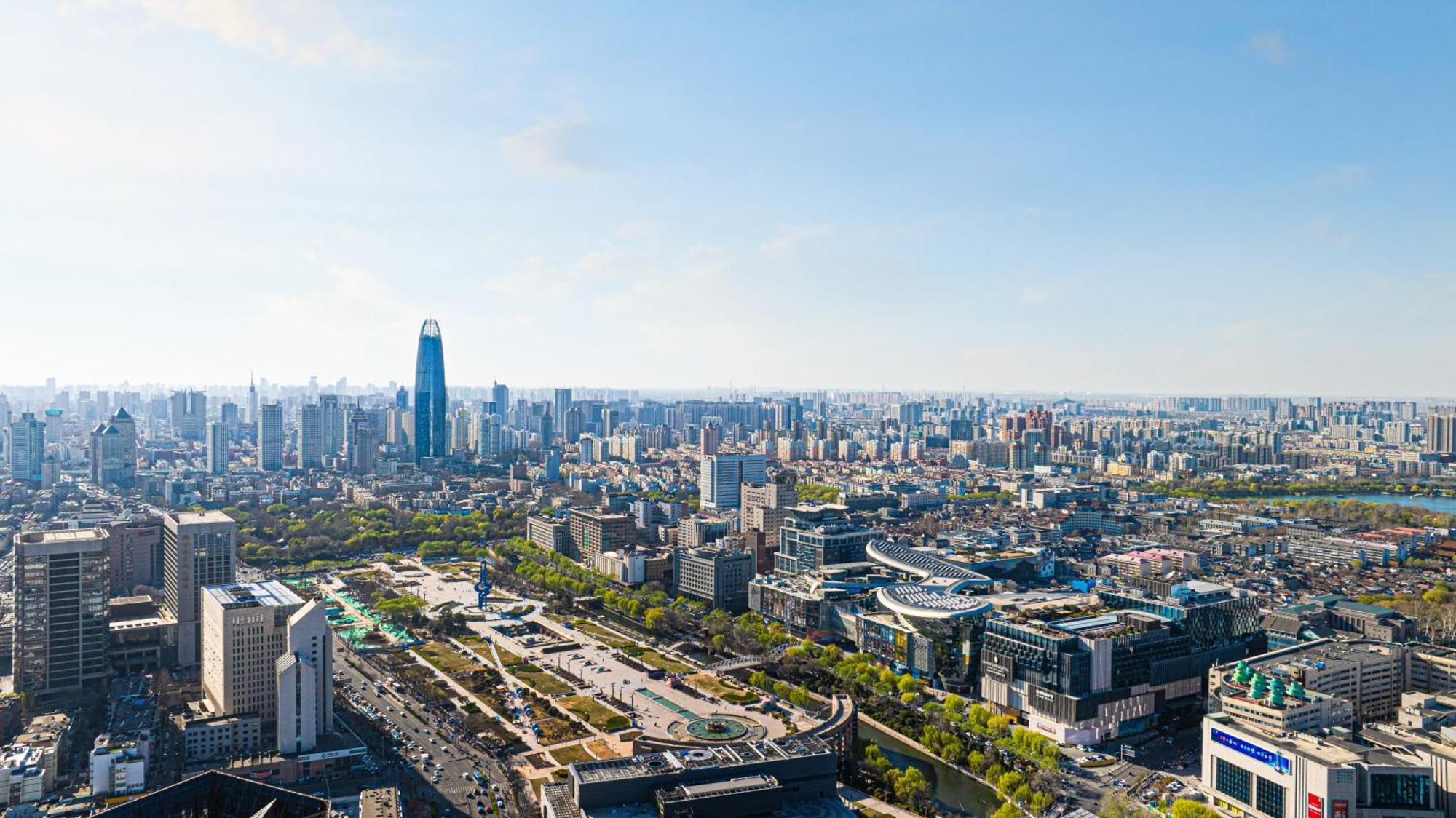 Enlux Hotel Jinan Extérieur photo